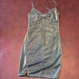 RUBY AND JENNA BOUTIQUE Tight mini glittery Dress